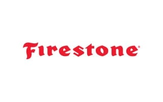 Red "Firestone" logo on a white background.