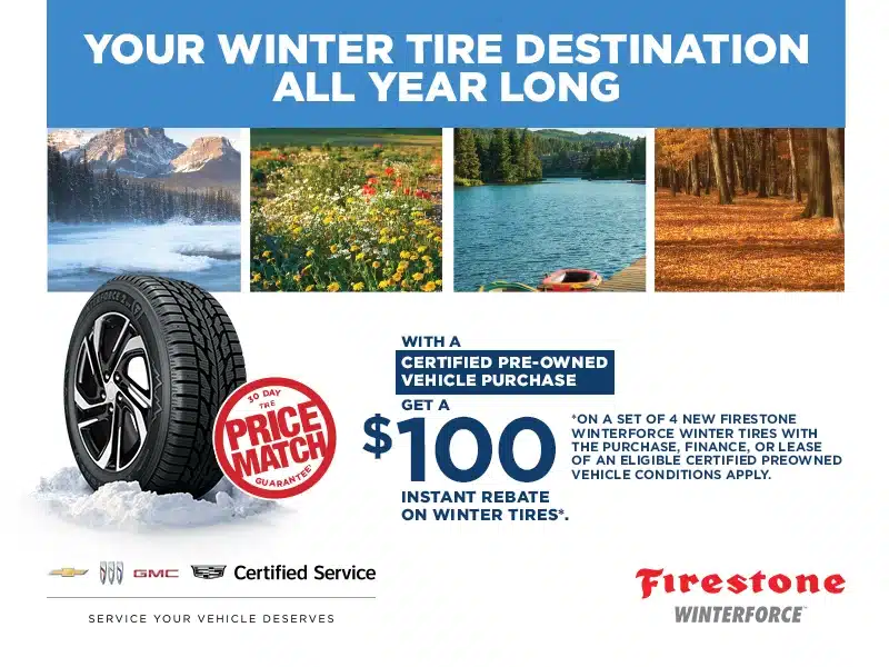 Certified Pre-Owned Winter Tire Rebate